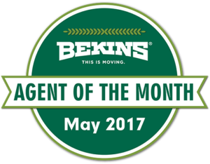 bekins moving agent of the month